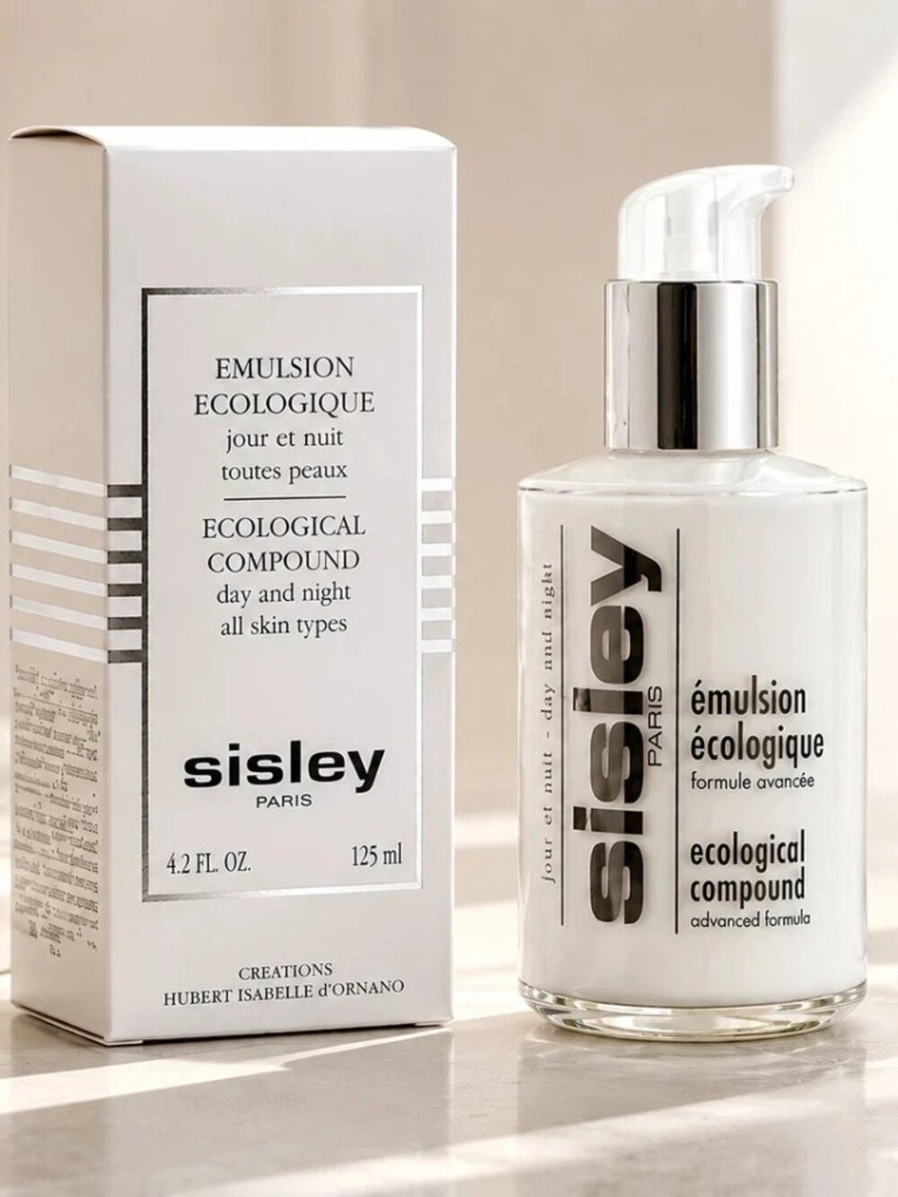 Sisley Ecological Compound Advanced Formula Day and Night 4.2 oz / 125 ml New